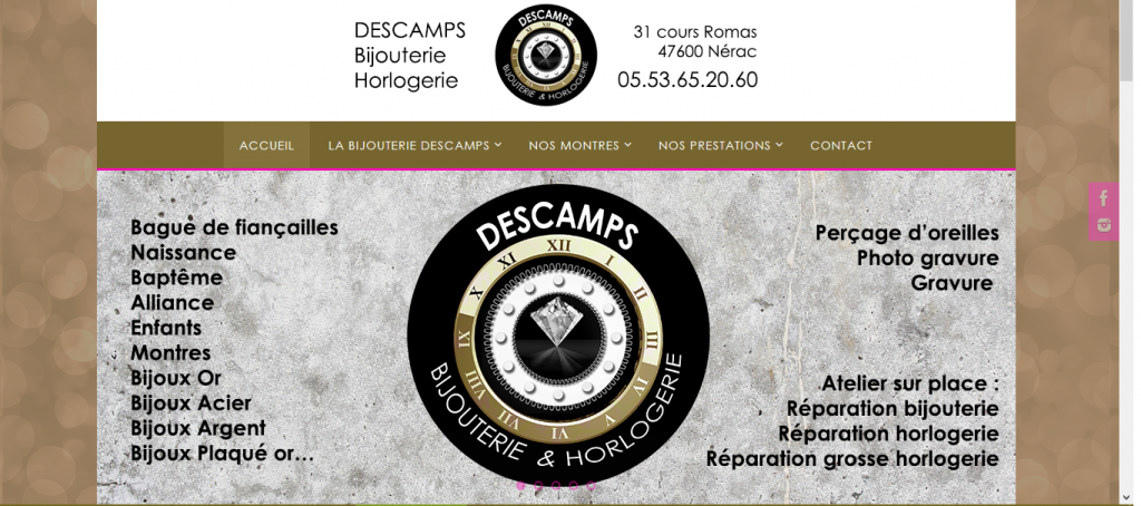 bijouterie descamps nerac